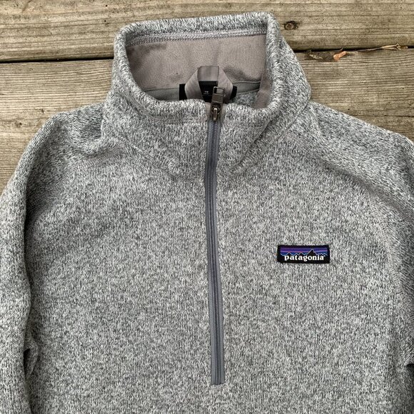 2019 Patagonia Better Sweater 1/4-Zip Fleece Jacket Medium - Picture 2 of 7